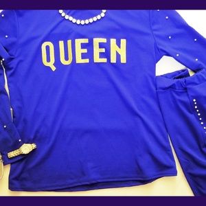Royal Blue Queen Set